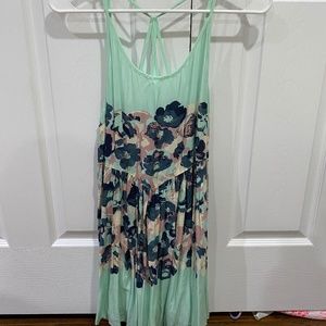 free people blue floral sundress